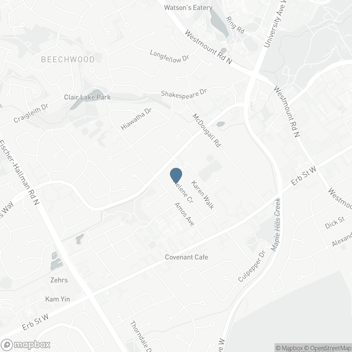 74 HELENE Crescent, Waterloo, Ontario N2L 5E5